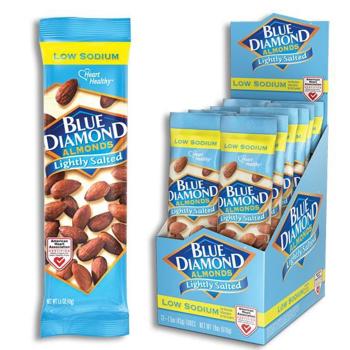 Blue Diamond Tubes Lighlty Salted 1.5oz 12/12ct
