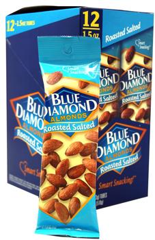 Blue Diamond Tubes Roasted Salted 1.5oz 12/12ct