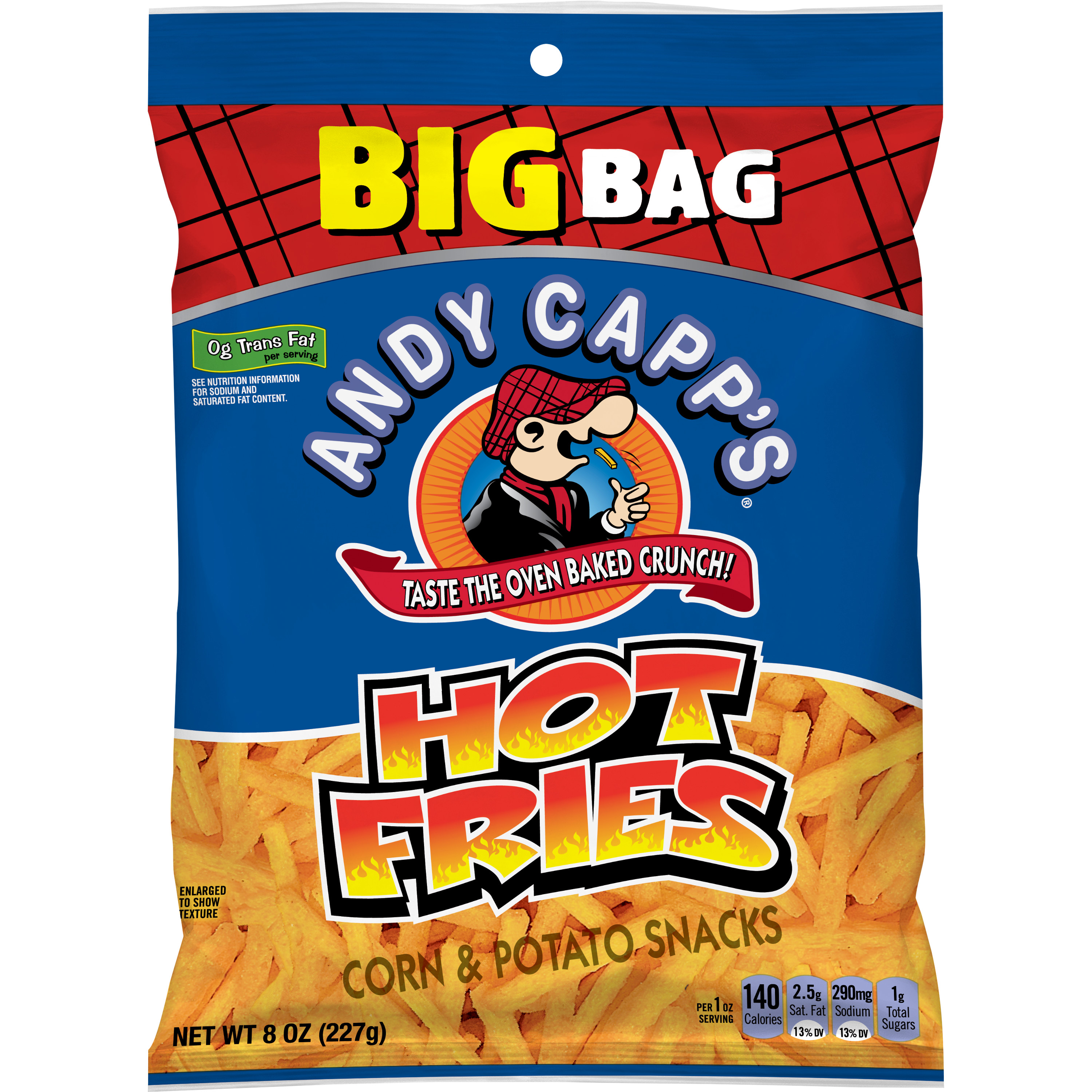 Andy Capp's 8/8 Oz Hot Fries Unpriced