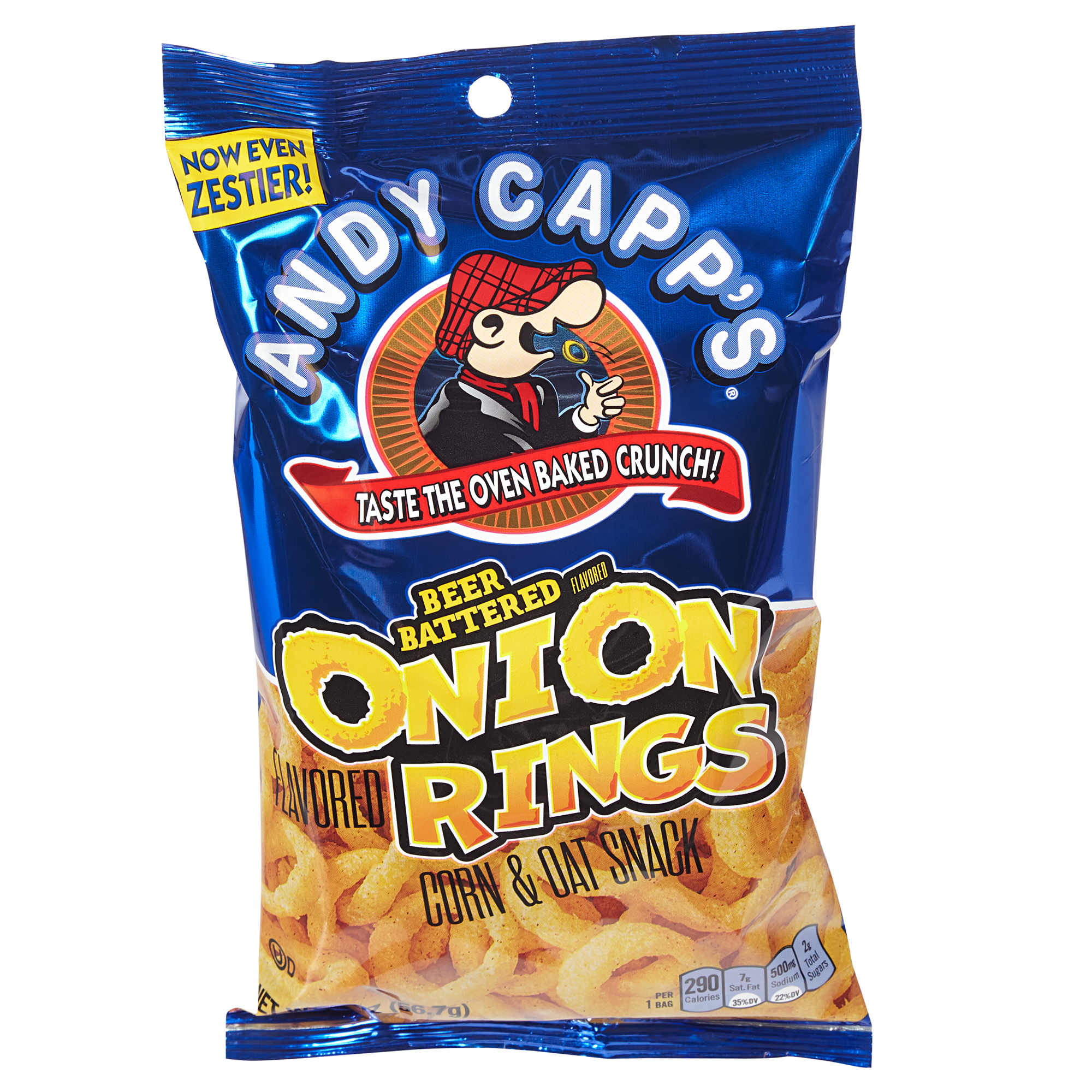 Andy Capp's Beer Battered Onion Rings Un-Priced 12/2 Oz.